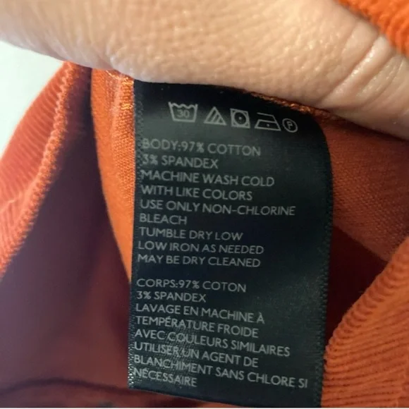 NWT Urban Outfitters Orange Corduroy Jumper Dress Women’s 8 Mini Dress Buttons - Picture 8 of 10